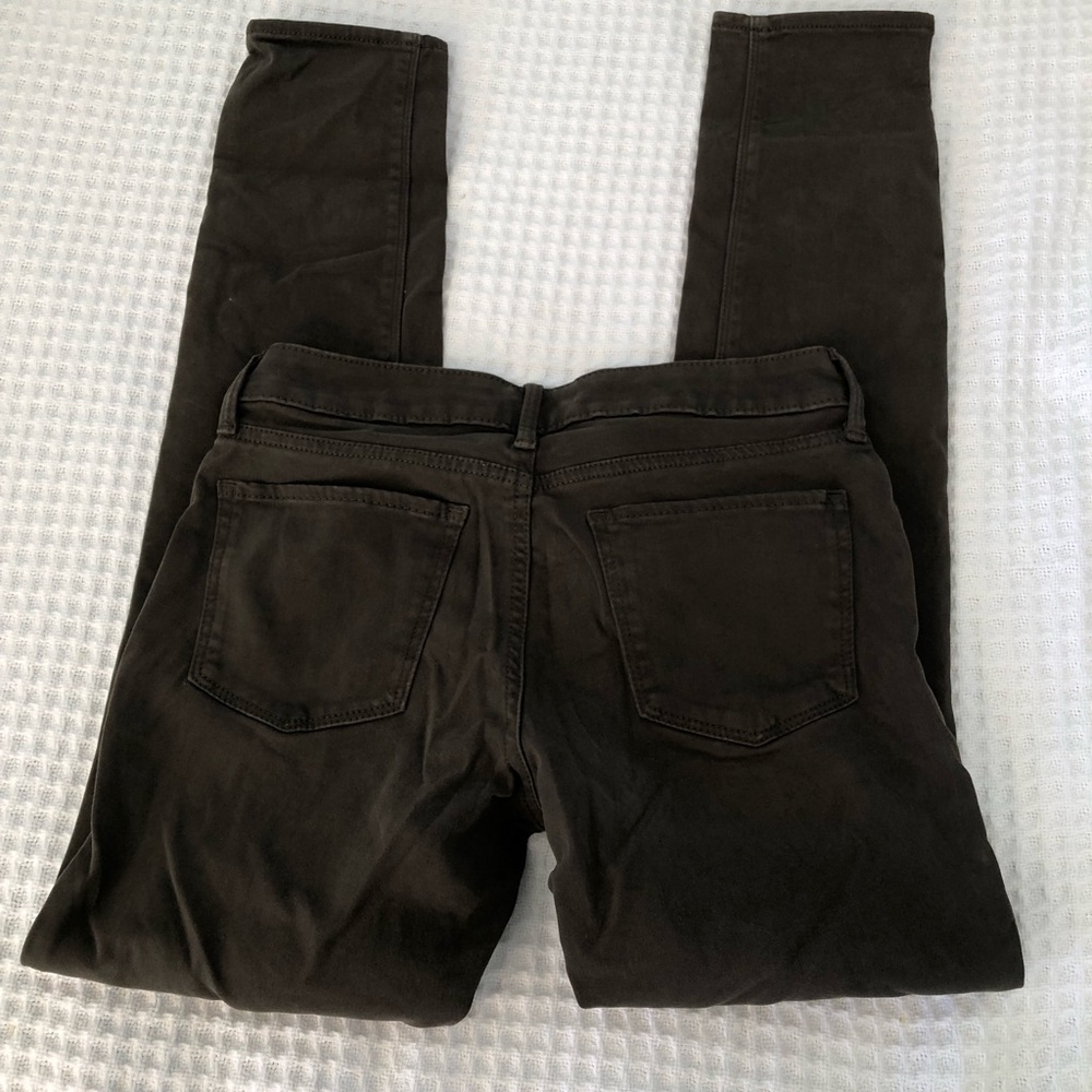 Green Grey Skinny Jeans from Handcrafted Lucky Brand Los Angeles California